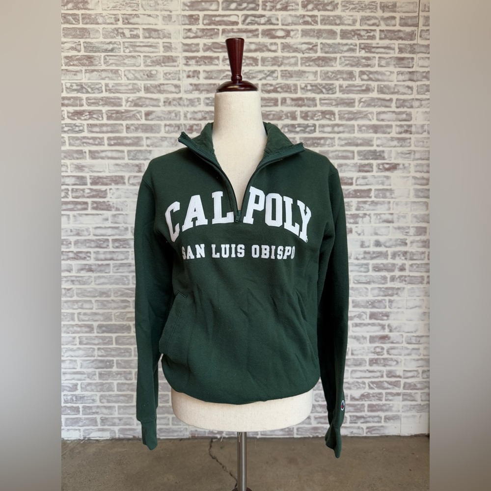 Champion Cal Poly SLO quarter zip